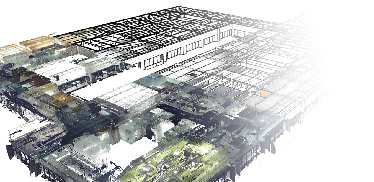 Modélisation d'une maquette BIM à partir du nuage de points